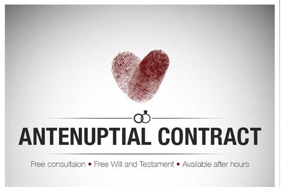 Antenuptial Contracts <br>